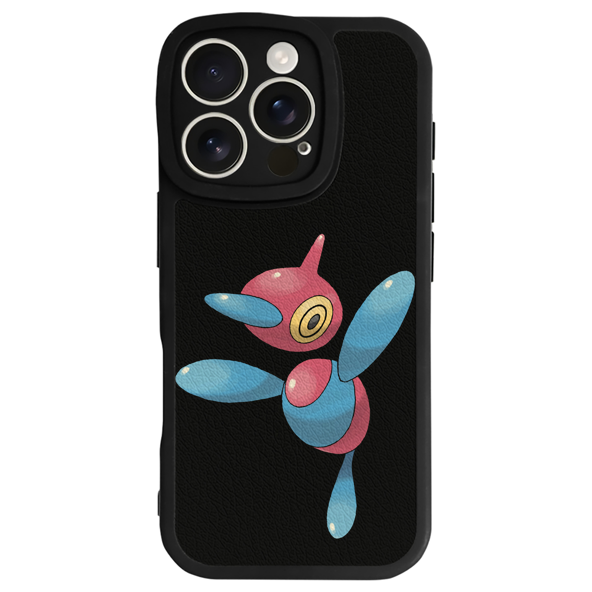 （画像用） ポケットモンスター Pokémon 【iPhone 16シリーズ対応】シリコンスマホケース（レザー調） 材質：シリコン